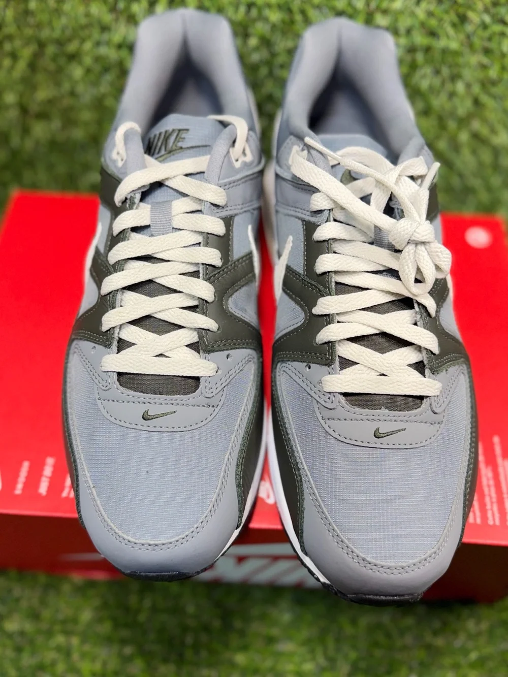 Size 11 Men’s Nike Air Max Command 629993-037 Cool Grey/Sequoia Low Top Sneakers